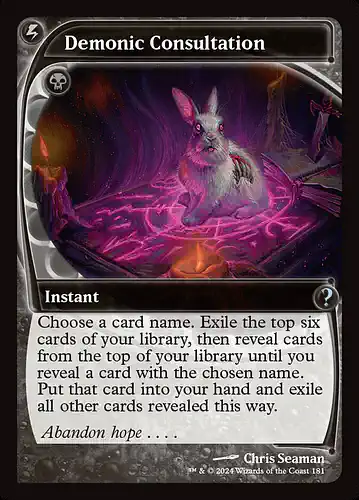 Demonic Consultation - mb2 Spoiler
