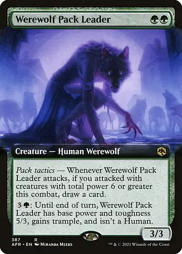 Werewolf Pack Leader - afr Spoiler