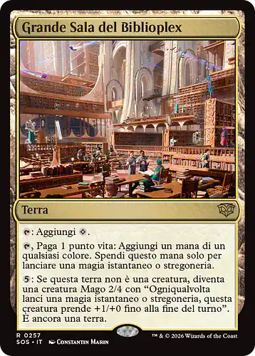 Great Hall of the Biblioplex - sos Spoiler