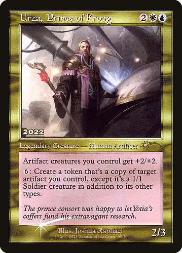 Urza, Prince of Kroog - 30a Spoiler