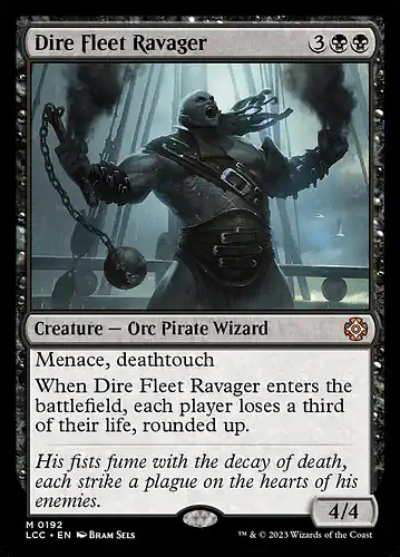 Dire Fleet Ravager - lcc Spoiler