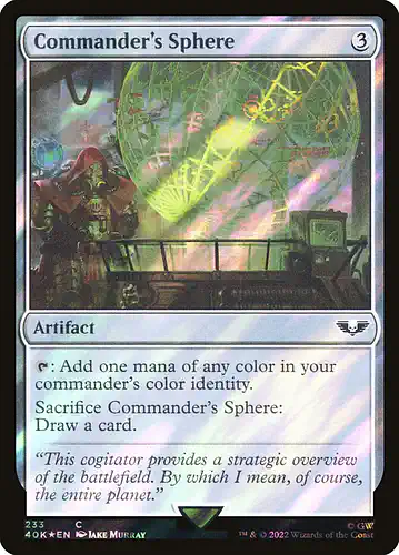Commander's Sphere - 40k Spoiler
