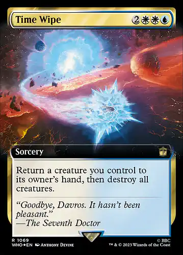 Time Wipe - who Spoiler