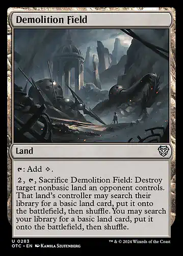Demolition Field - otc Spoiler