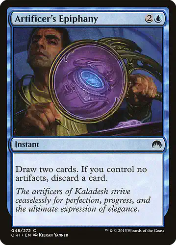 Artificer's Epiphany - ori Spoiler