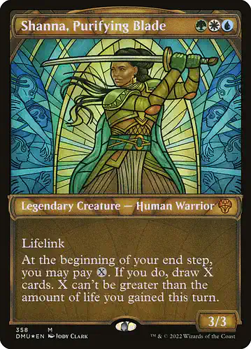 Shanna, Purifying Blade - dmu Spoiler