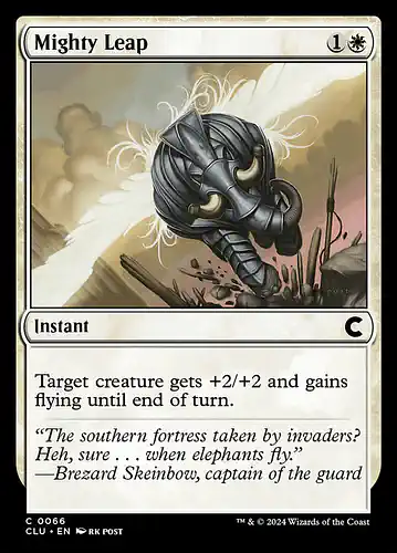 Mighty Leap - clu Spoiler