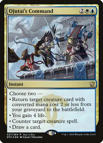 Ojutai's Command - dtk Spoiler
