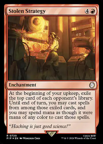 Stolen Strategy - pip Spoiler