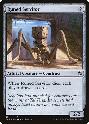 Runed Servitor - jmp Spoiler