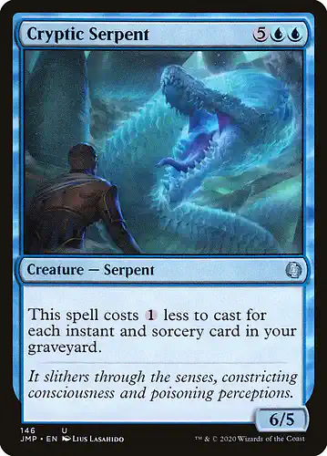 Cryptic Serpent - jmp Spoiler