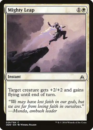 Mighty Leap - ogw Spoiler