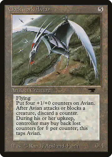 Clockwork Avian - atq Spoiler