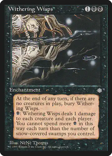 Withering Wisps - ice Spoiler