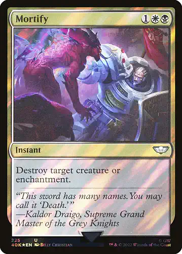 Mortify - 40k Spoiler