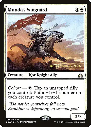 Munda's Vanguard - ogw Spoiler