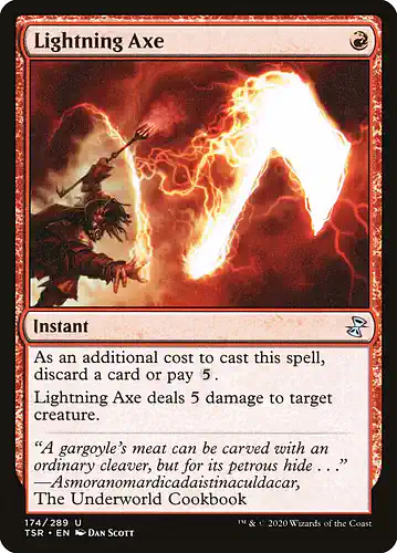 Lightning Axe - tsr Spoiler