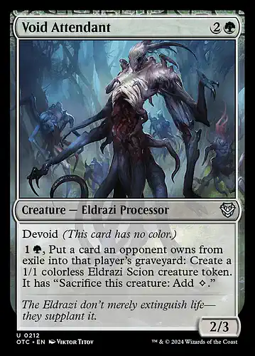 Void Attendant - otc Spoiler