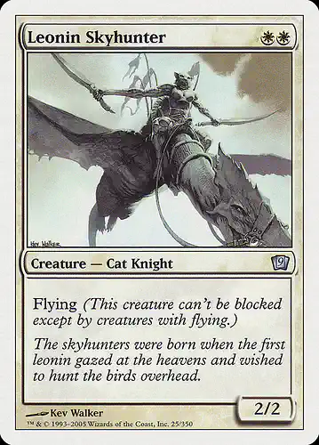 Leonin Skyhunter - 9ed Spoiler
