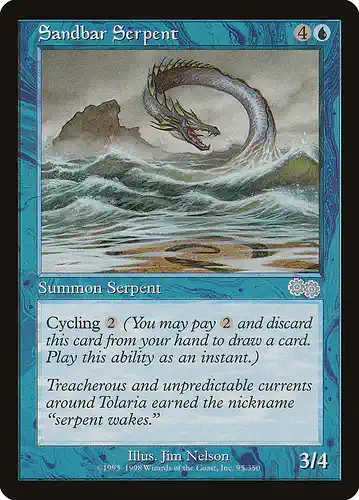 Sandbar Serpent - usg Spoiler
