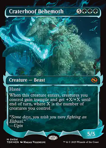 Craterhoof Behemoth - tdm Spoiler