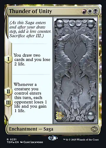 Thunder of Unity - tdm Spoiler