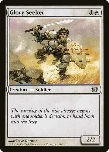 Glory Seeker - 8ed Spoiler