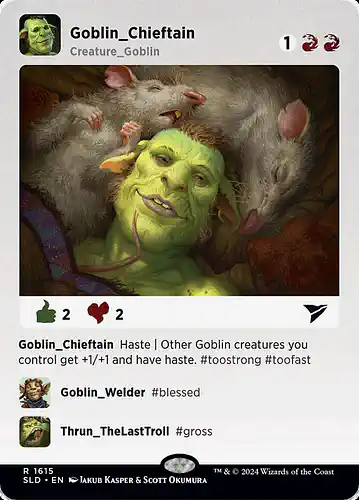 Goblin Chieftain - sld Spoiler