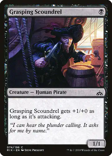 Grasping Scoundrel - rix Spoiler