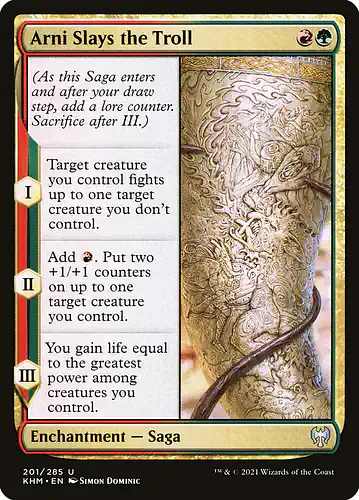 Arni Slays the Troll - khm Spoiler