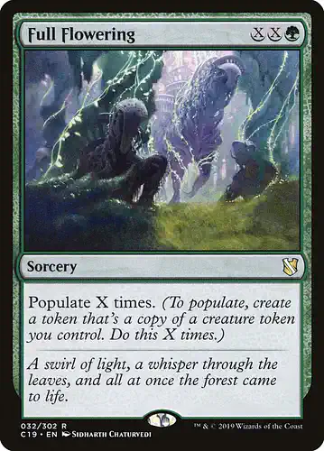 Full Flowering - c19 Spoiler