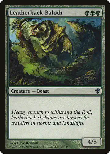 Leatherback Baloth - wwk Spoiler