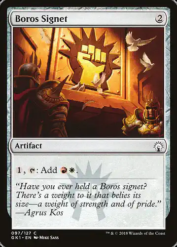 Boros Signet - gk1 Spoiler