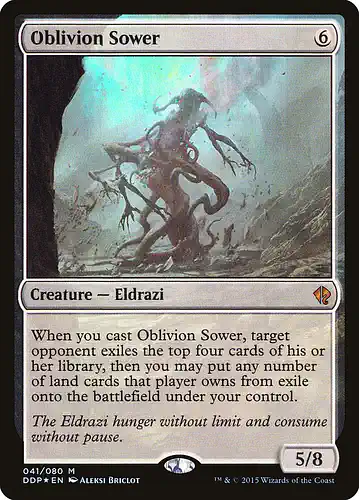Oblivion Sower - ddp Spoiler