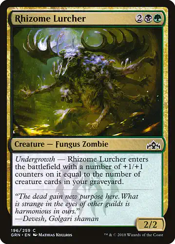 Rhizome Lurcher - grn Spoiler