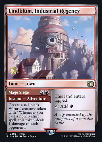 Lindblum, Industrial Regency - fin Spoiler