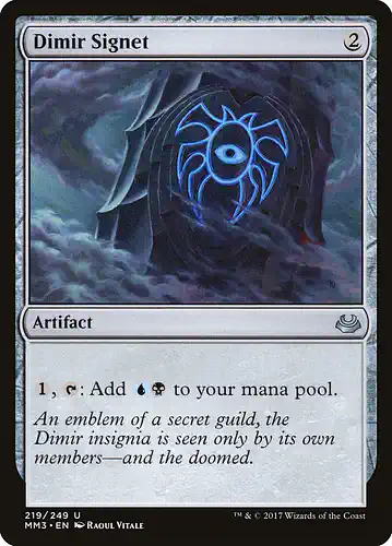 Dimir Signet - mm3 Spoiler