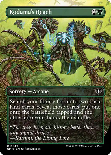 Kodama's Reach - cmm Spoiler