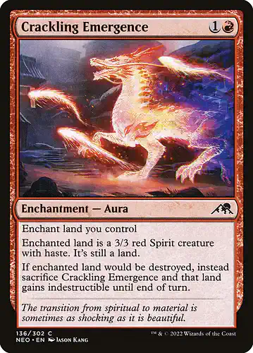 Crackling Emergence - neo Spoiler