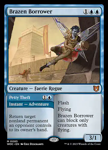 Brazen Borrower - woc Spoiler