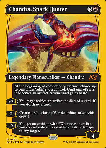 Chandra, Spark Hunter - dft Spoiler