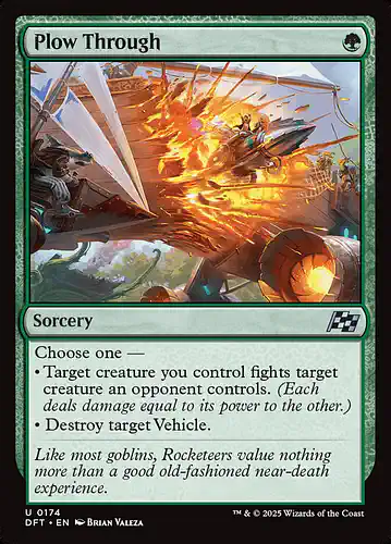 Plow Through - dft Spoiler