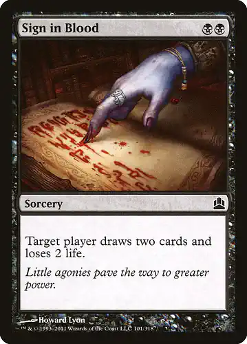 Sign in Blood - cmd Spoiler