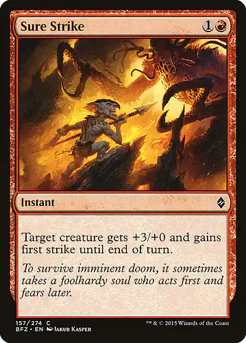 Sure Strike - bfz Spoiler