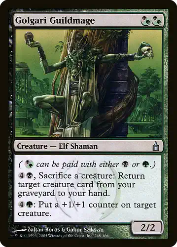 Golgari Guildmage - rav Spoiler