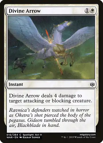 Divine Arrow - war Spoiler