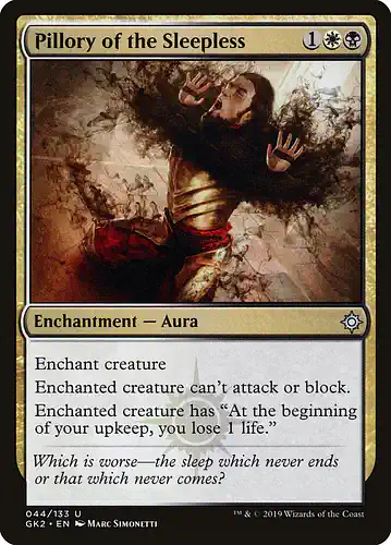 Pillory of the Sleepless - gk2 Spoiler