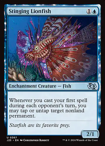Stinging Lionfish - j25 Spoiler