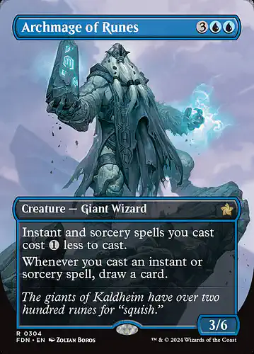 Archmage of Runes - fdn Spoiler