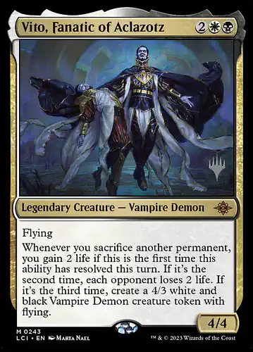 Vito, Fanatic of Aclazotz - lci Spoiler